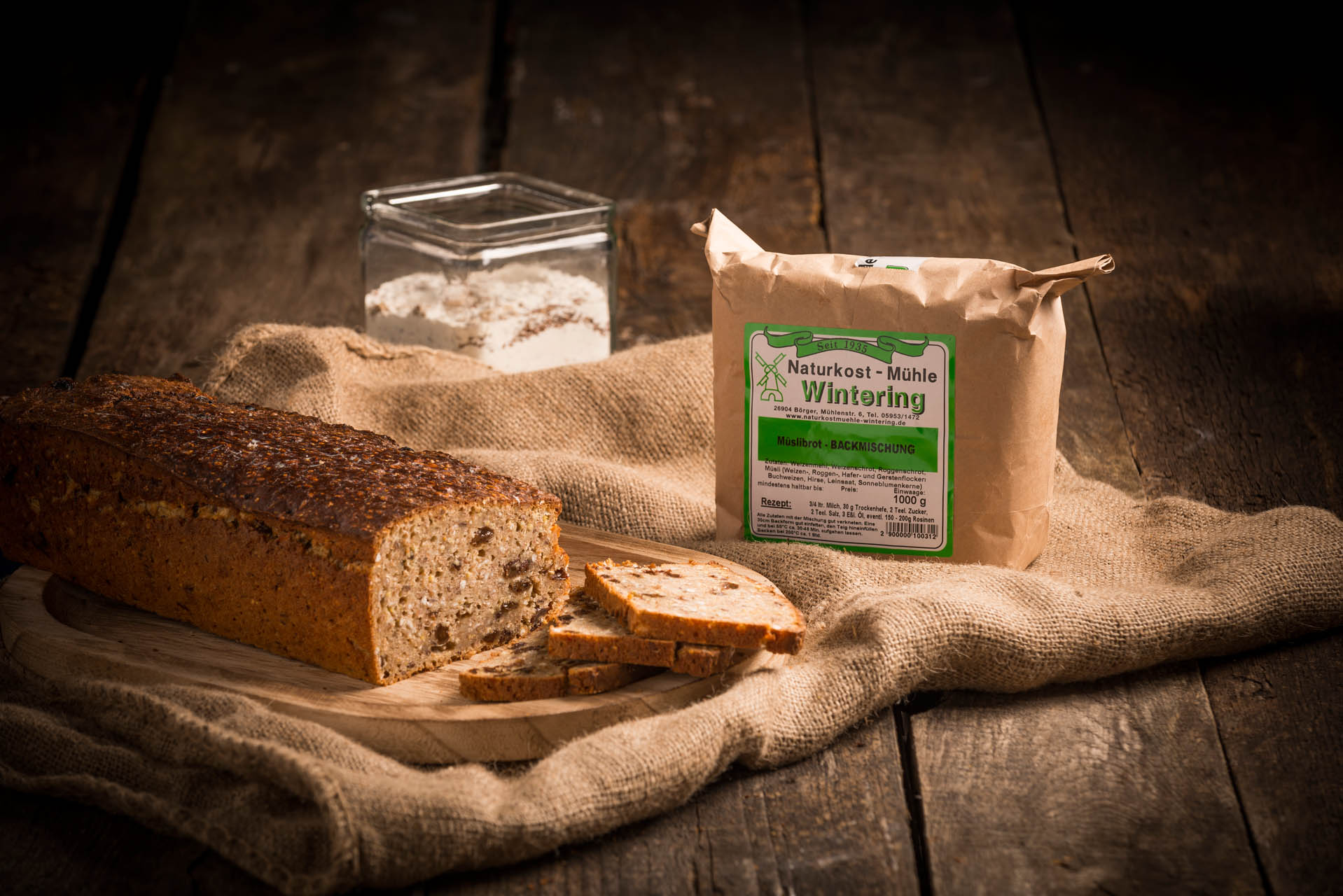Müslibrot - Backmischung